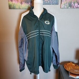 NFL Sports Illustrated Greenbay Packers wind breaker jacket